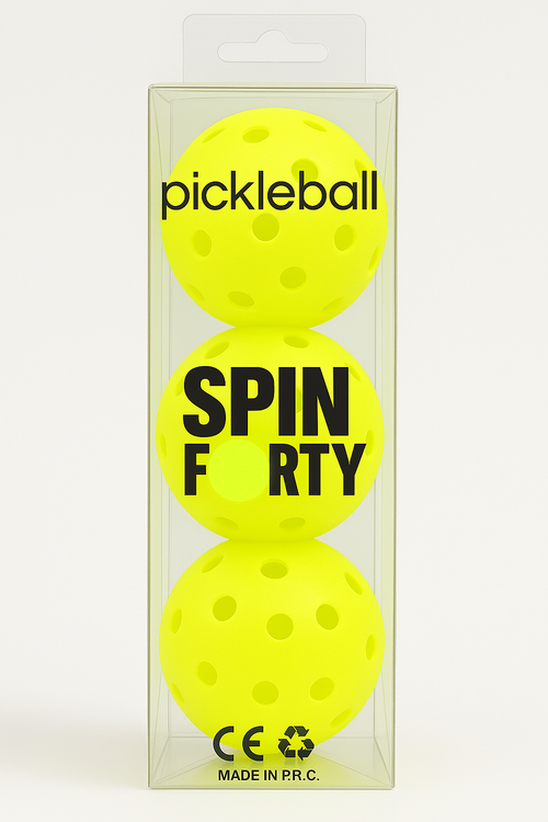 Preorders open now! Ships 9/1/25 - Neon Yellow Pickelballs